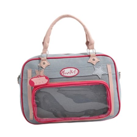 Ita Bag Itabag Avtakbar Casual Uniformveske for Cosplay Shopping Party Favor Blå