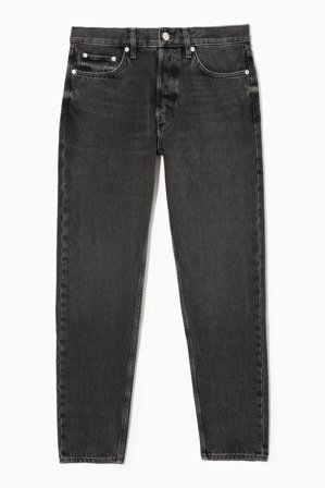 COS Men's Pillar Tapered Jeans in Grey