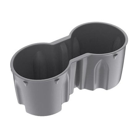 Vandkopholder til Tesla Model 3 Centerkonsol Opbevaringsboks Tilbehør Vandtætte Bilunderlag til Tesla Model Y Bil Model3 - Drikkevareholdere