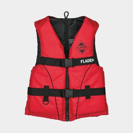 Sailing buoyancy aid Fladen Fishing FRS 50N, red, Medium (50 - 70 kg)