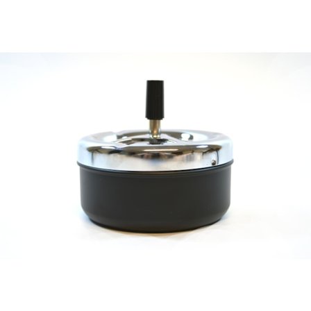 Askkopp matt Svart med snurra