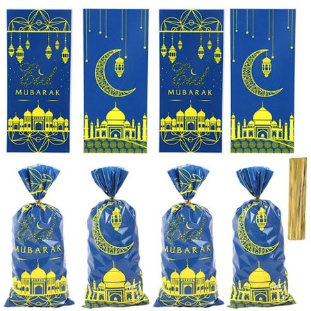 50 stk Eid Mubarak slikposer Småkagegodbidder STYLE 4 STYLE 4