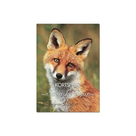 Kortspillet Svenska Djur- Hjelm Förlag