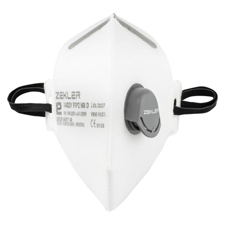 Zekler 1402V Halvmask 15-pack, filtrerande, Personligt skydd