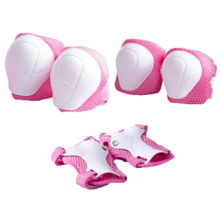 Skyddsset för Barn Knäskydd för Barn 3-14 År Småbarn Knä