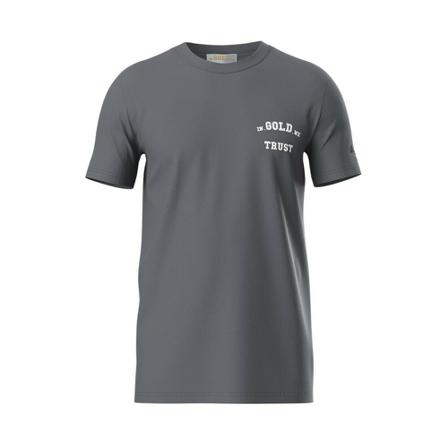 In Gold We Trust, The Pusha Light T-shirt Grijs, Heren, Maat:L