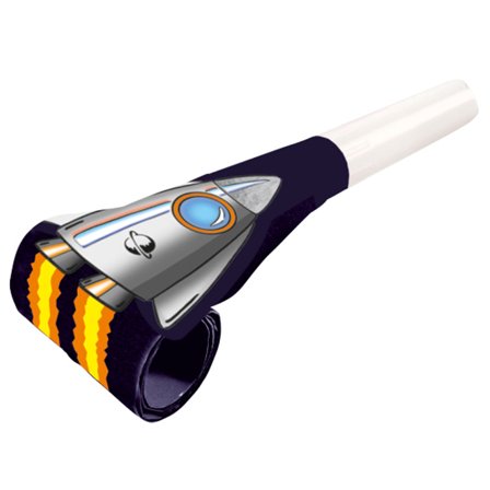 Rymden Ormblåsor 8-pack - Rymden Kalas Dekoration - Kalaslagret.se