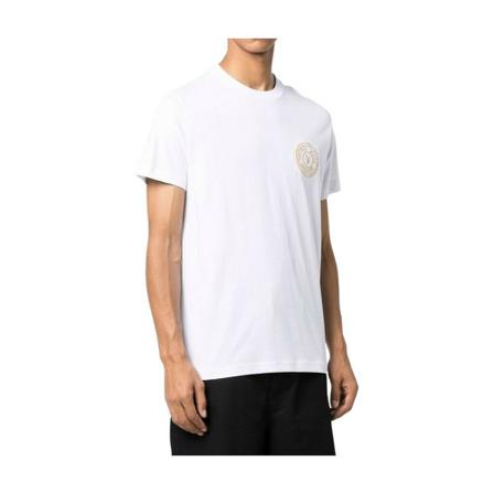 Versace Jeans Couture, T-shirt Wit, Heren, Maat:M