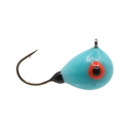 Blue Fox Raindrop With Eye Fluo 10 Pearl orange eye, 480