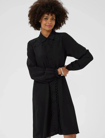 Culture Cuamanda Asmine Dress - Black - XS