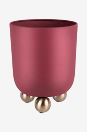 Present Time - Växtkruka Estilo Medium - Röd - Krukor & vaser - Från Homeroom