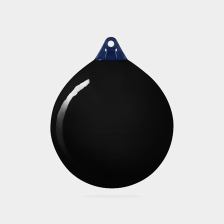 Kugel-Fender Castro A-6HD, Ø85 cm, schwarz - Boot