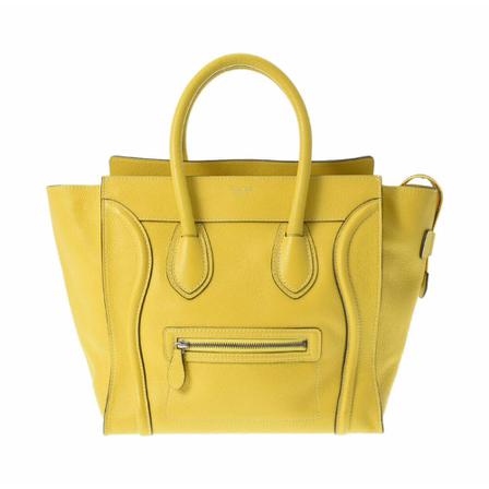 Celine Vintage HandTass , Geel , Dames , Maat: ONE Size Vintage Tassen