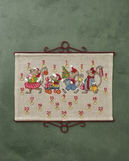 Broderipakke Kalender Musebandet - Permin