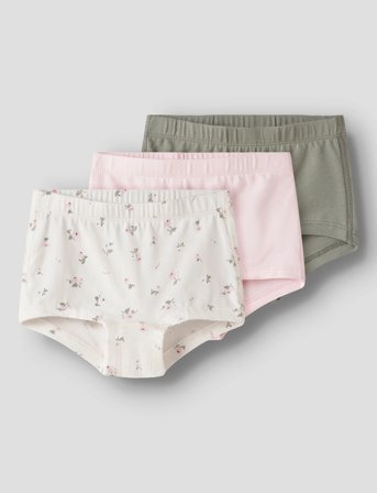 name it Nmftights 3P Jet Stream Flower Noos - Pink - 86