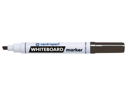 CENTROPEN Whiteboardpenna skuren svart - Lyreco - Kontorsmaterial - Pennor - Whiteboardpennor - Skuren spets