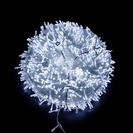 100M 600 LED-ljusslingor Utomhus Karneval Bröllop Inomhus Trädgård Belysning