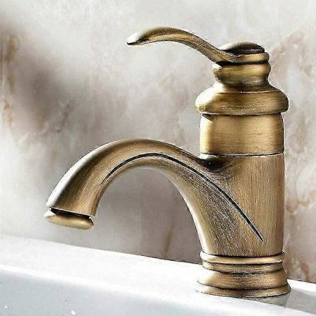 Antik Retro Badehane Europæisk Vask Varmt Og Koldt Badeværelse Vask Bronze Finish Enkeltgrebs Mixer Vintage Spray Tegning Altan Bar Toilet Vaskebasi