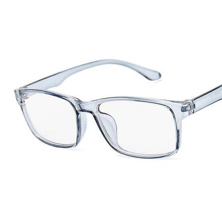 Klassiska manliga fyrkantiga glasögon Bågar Märke Designer Mode Män Dam Dekoration Optiska glasögon Klara glasögon