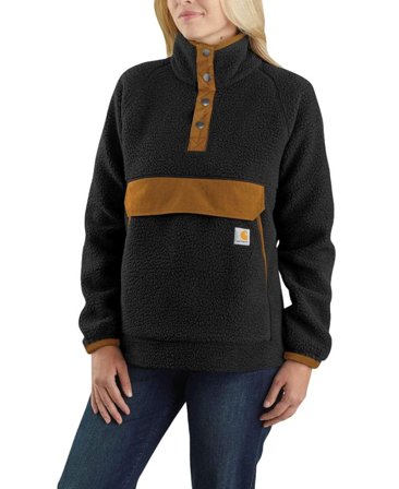 Carhartt Workwear Relaxed Fit Fleece Pullover Black