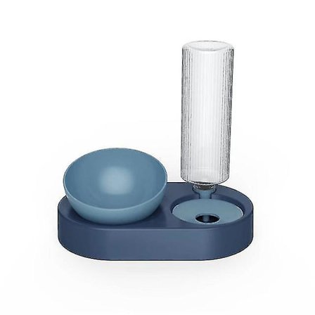 Automatisk drikke- og fôringskål for katter og hunder - Skrå vannskål og fôringskål