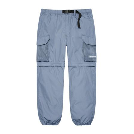 Supreme, Cropped Trousers Blauw, Heren, Maat:M