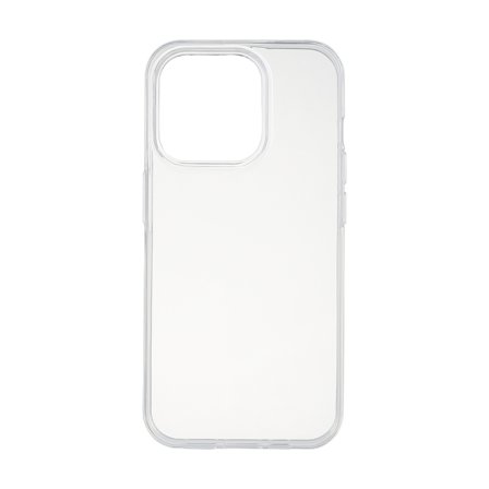 Essentials iPhone 15 Pro TPU back cover, transparent