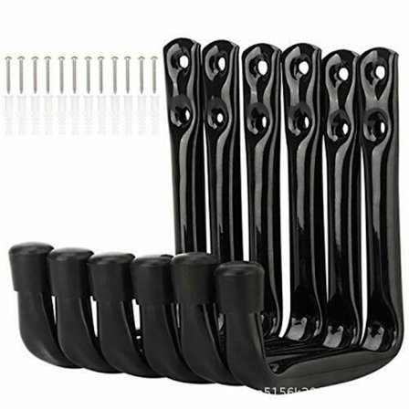 6 kappaletta, Raskaat säilytyskoukku, työkalulaatikko EVA-vaahdolla