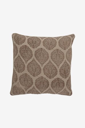 Bloomingville - Pute Cergy - Brun - Pynteputer & putetrekk - 50X50 - Fra Homeroom