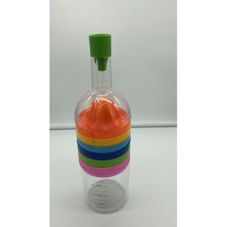 8 i 1 køkkenredskaber køkken gadget (tragt, citronpresser, æggehvide separator, målekop, dåseåbner)