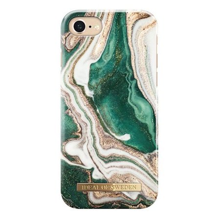 iDeal Of Sweden Fashion Skal för iPhone 6/6S/7/8 & SE 2020/2022 - Golden Jade Marble
