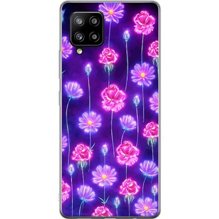 Yhteensopiva Puhelinkuori Samsung Galaxy A42 5G Bloom Reverie Electric Petals