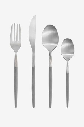 Blomus - Bestikk Maxime 16 deler - Grå - Bestikk - Fra Homeroom