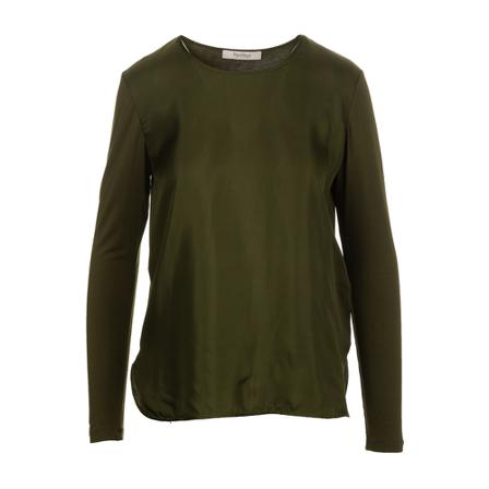 Max Mara Long Sleeve Tops Grøn, Dame