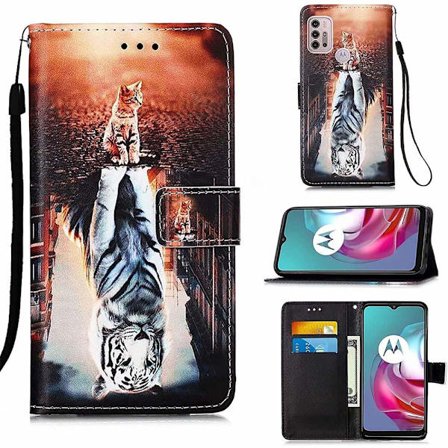 Plånboksfodral Motorola Moto G30 – Reflektion