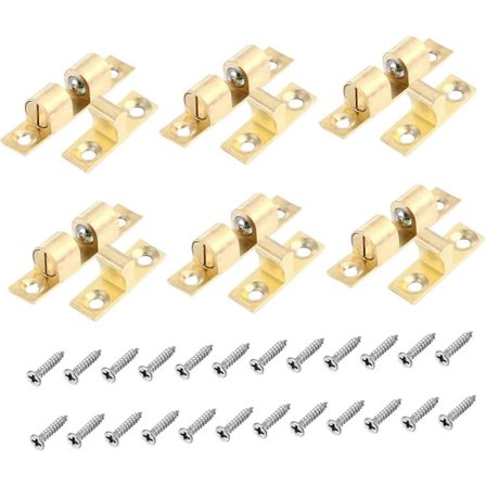 6st 50 Fjäderlås Spänningsrulle Garderob Spänningsskåp Dubbel Rullspärr