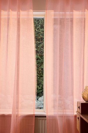 Jotex - Multifunktionsgardine Im 2er-pack Aprikose rosa - CAISA - Kaufe Multifunktionsgardinen bei Jotex