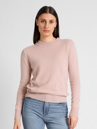 Kashmina - Kashmirgenser "Sofia long" - rose glow - Size L