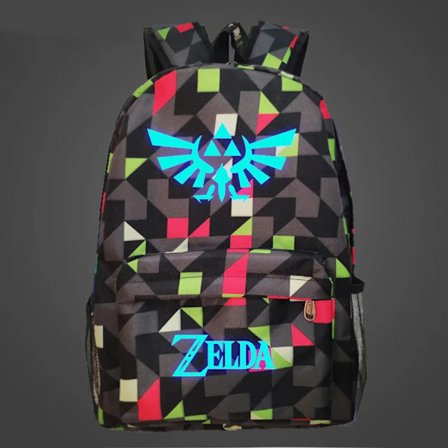 Anime Legend of Zelda Mochila Skolväska Självlysande Student Ryggsäck Stil 3 Stil 10