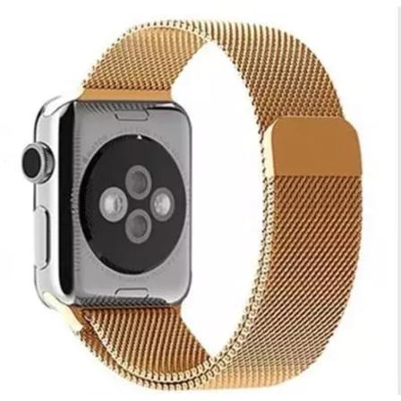 TG Apple Watch 4 - 44 mm - Stållänk i Rostfritt Stål fra Royben Gull