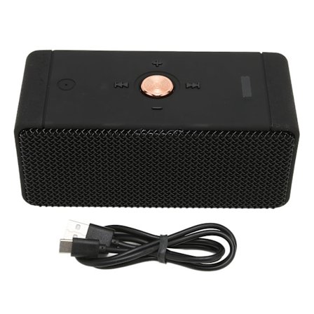 Bluetooth-kaiutin, stereo, USB-lataus, IPX7-vedenkestävä, kannettava langaton kaiutin puhelimeen, tablettiin, kannettavaan tietokoneeseen, musta