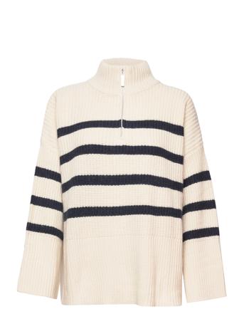 Rajanapw Pu Pullover Striktrøje Creme Part Two