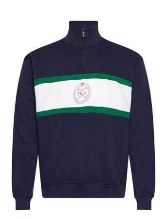 Parella Loose Half-Zip Sweatshirt Navy FILA