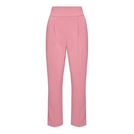 Pinko, Pinko Trousers Pink Roze, Dames, Maat:M,polyester