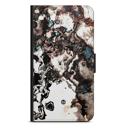 Bjornberry iPhone 14 Plus Fodral - Brun Marmor