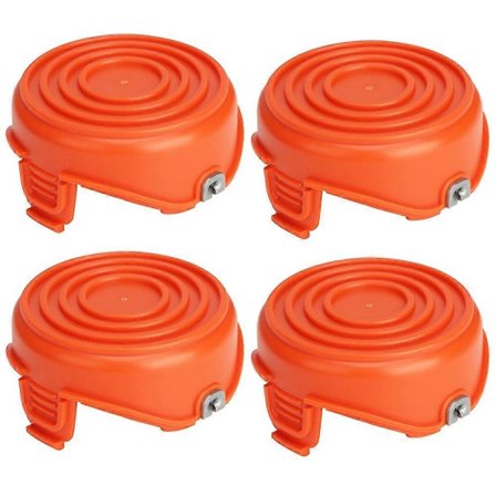 4 stk Spolehetter for Black & Decker GH750/GH710/GH700 Gressklipper, DF-065-BKP/RC-065-P&90517175