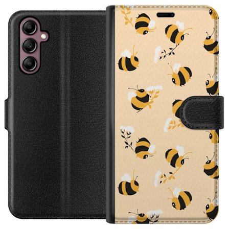 Yhteensopiva Lompakkokotelo Samsung Galaxy A14 5G Mehiläinen Malli