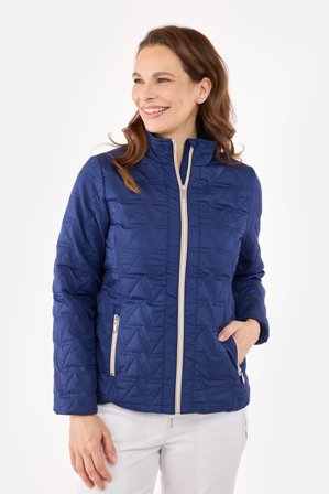 BRANDTEX - Jakke - Navy - Lynlåslommer