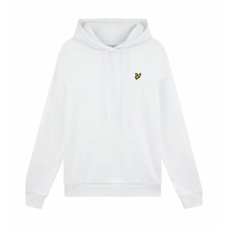 Lyle & Scott, Hoodie Biały, Kobieta, Rozmiar: M