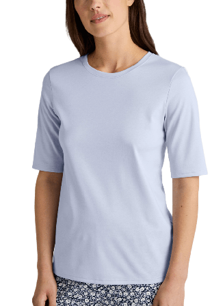 Calida Favourites Sleep T-shirt 14958 Linnen Dam Blå L